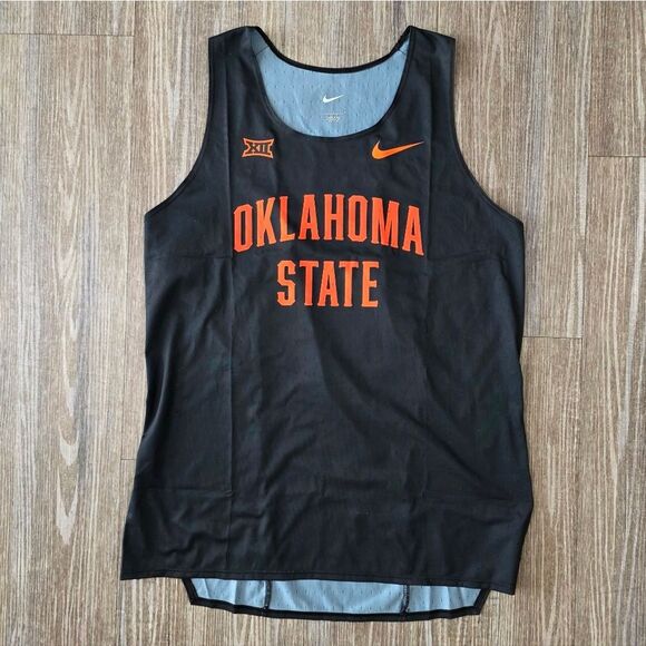 Nike Pro Elite Oklahoma State Cowboys Team Issued Singlet Tank Men's Large L New - Picture 1 of 10